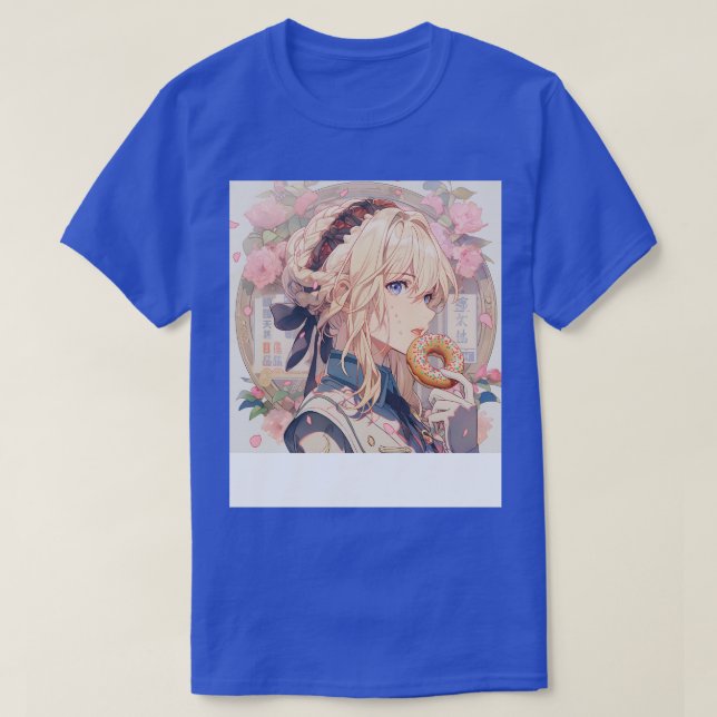 violet evergarden doughnut T-Shirt (Design Front)