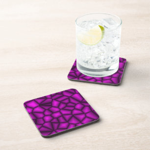 Violet Flagstone Coaster