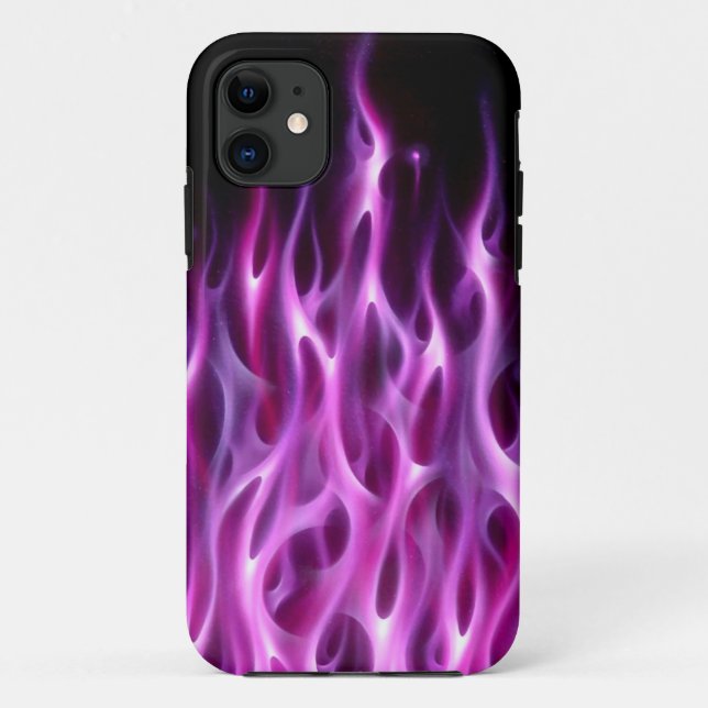 Violet Flames - iPhone 5 Case (Back)