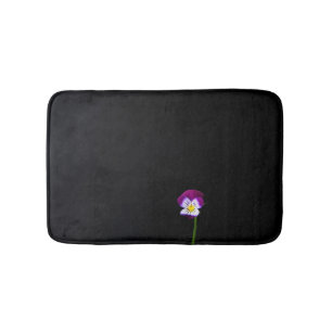 Violet Flower bmcna Bath Mat