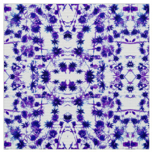Violet Flower Fabric