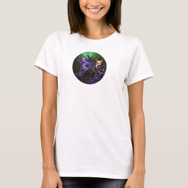 Violet Flower Fairy T-Shirt (Front)