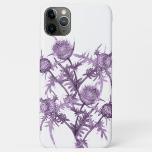 violet flower pattern Case-Mate iPhone case
