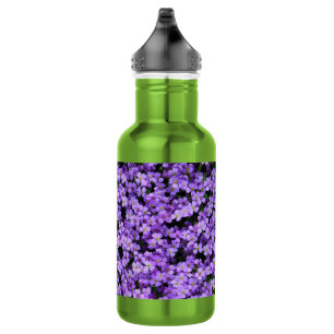 Violet Flowers 532 Ml Water Bottle