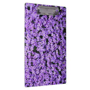 Violet Flowers Clipboard