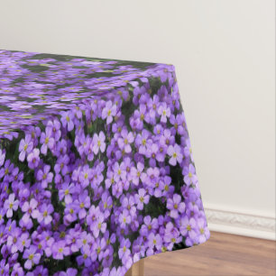 Violet Flowers Tablecloth Violets
