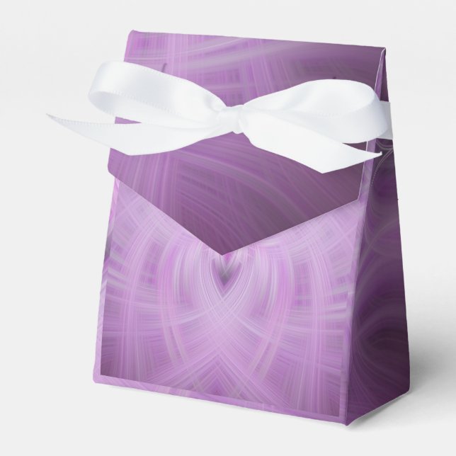 VIOLET - Fractal Art - Favour Box (Front Side)
