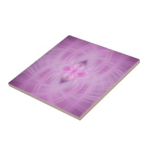 VIOLET - Fractal Art - Tile