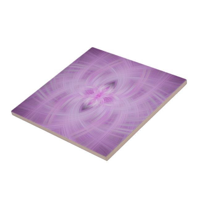 VIOLET - Fractal Art - Tile (Side)