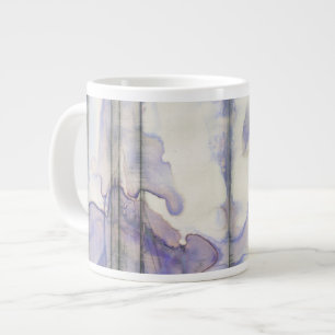 Violet Free Expression Watercolor Large Coffee Mug