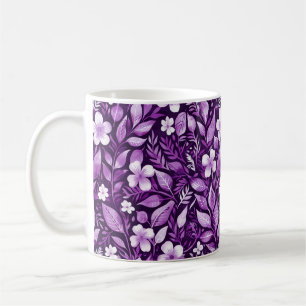 Violet Garden Symphony Ethereal Floral Heaven  Coffee Mug