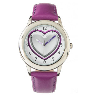 Violet heart watch