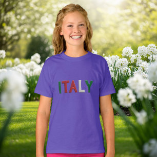 Violet Italy T-Shirt for Teenagers