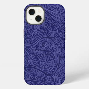 Violet & Lavender Spiral Pattern iPhone 13 Case