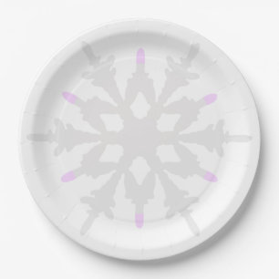 Violet Light Flake Plate