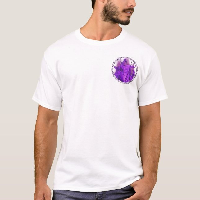 Violet light logo T-Shirt (Front)