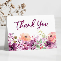 Violet Magenta Floral Flowers Wedding