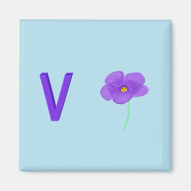 Violet Magnet (Front)