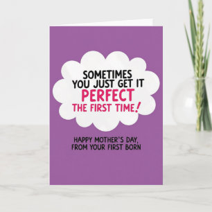 Violet Mothers Day Thought Card