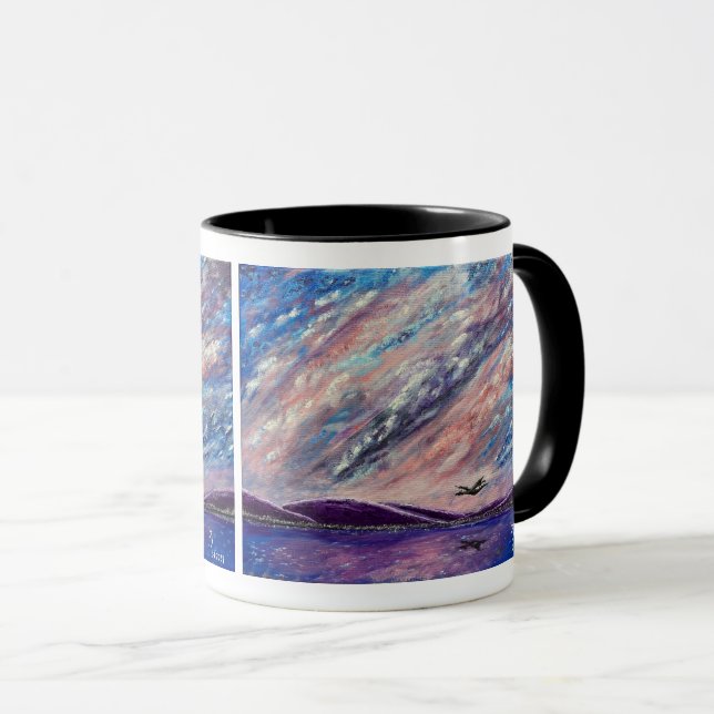 Violet Nights Mug (Front Right)