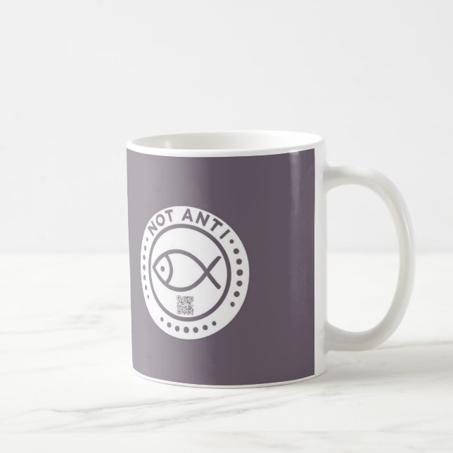 Violet Not Anti Fish mug (Right)