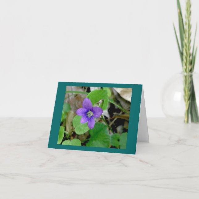 Violet Note Card (Front)