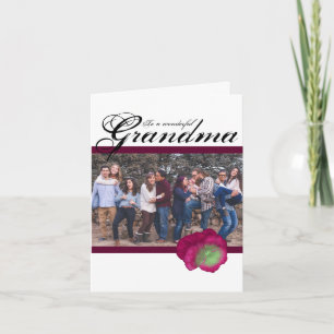 Violet Pansy Mother's Day Card for Grandma