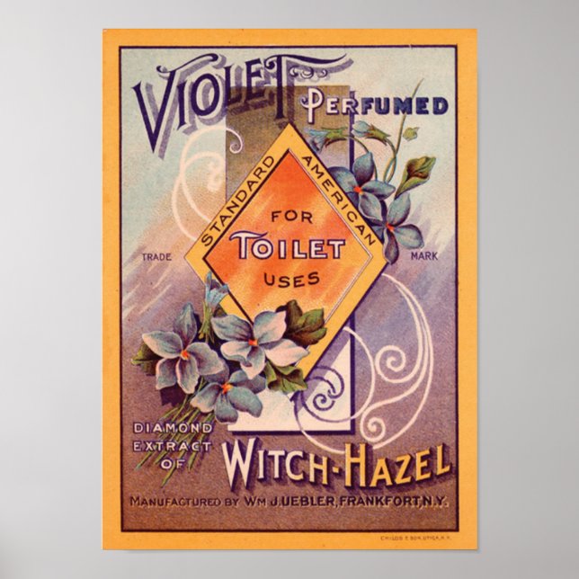 Violet Perfumed - 1903 Poster (Front)