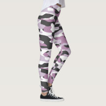 Violet Pink Purple Grey White Camouflage Pattern