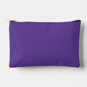 Violet Print Cut Sew Small Accessory Pouch