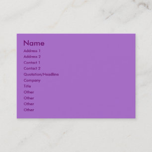 Violet Profile Card