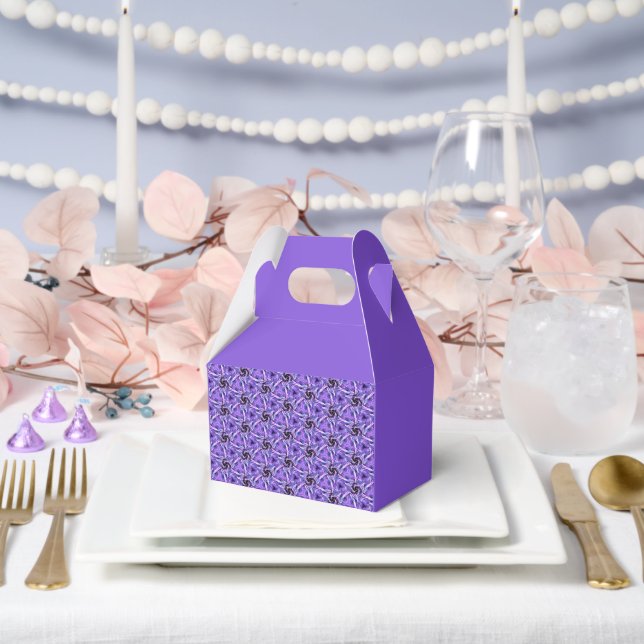 Violet Pulse Favour Box (Wedding)