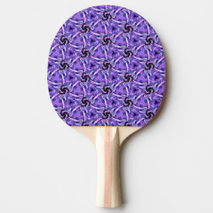 Violet Pulse Ping Pong Paddle