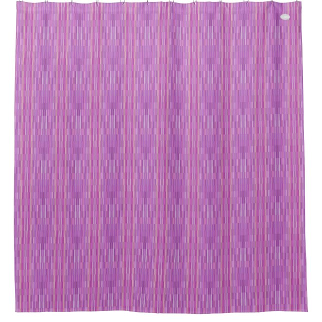 Violet Purple Gradient Shower Curtain  HAMbWG (Front)