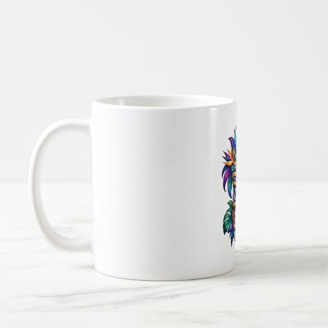Violet Reef Sentinel Coffee Mug (Left)