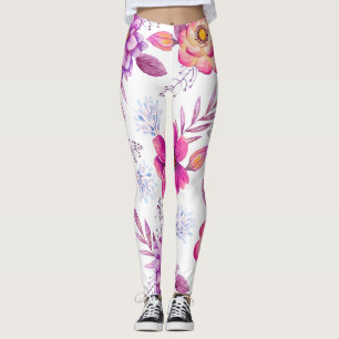 Violet rose leggings