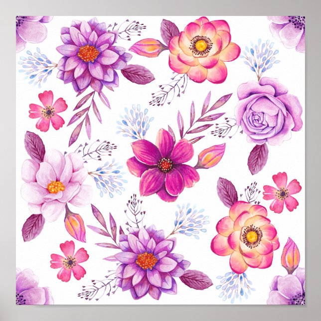 Violet rose poster (Front)