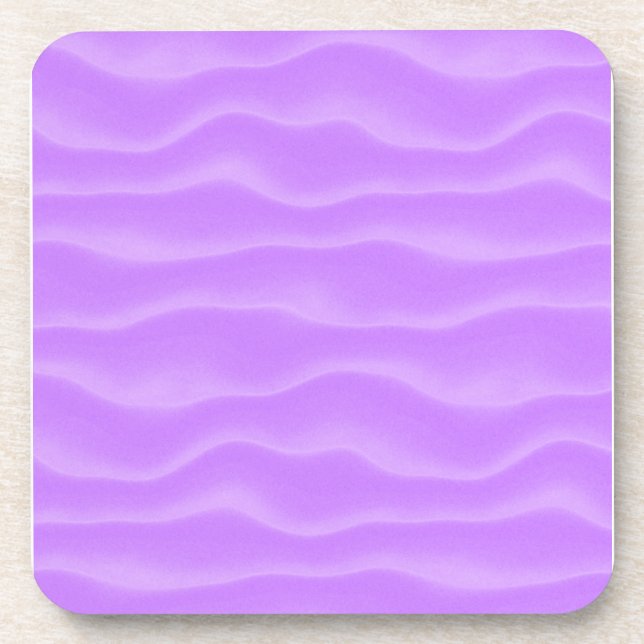 Violet Sand Dunes Abstract Coaster (Front)