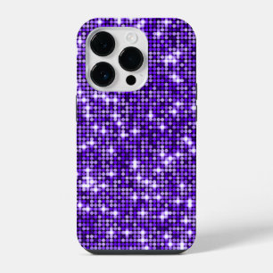 Violet Sequins Phone Case