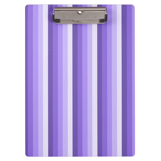 Violet shadow stripes clipboard (Front)