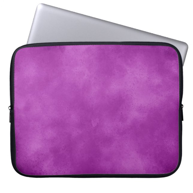 Violet Sky Cloud Effect  Laptop Sleeve (Front)