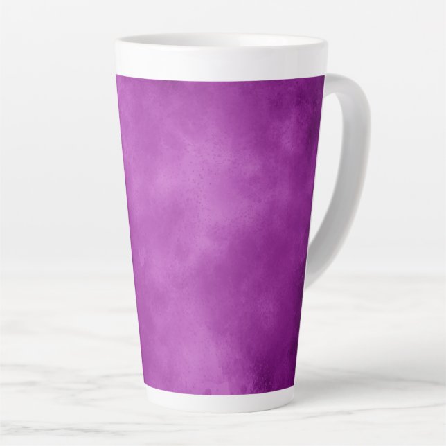 Violet Sky Storm Cloud  Latte Mug (Right Angle)