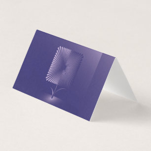 Violet square flower