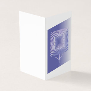 Violet square flower