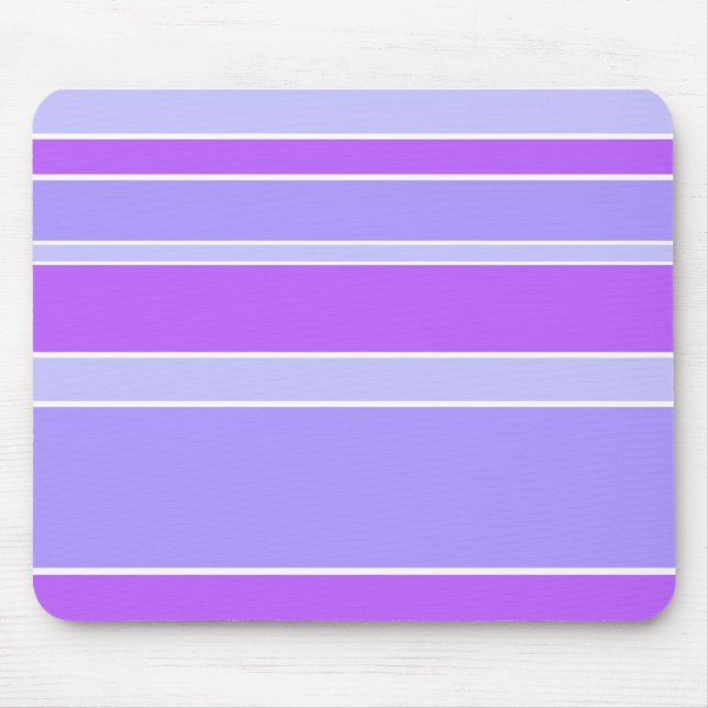 Violet stripes mouse pad (Front)