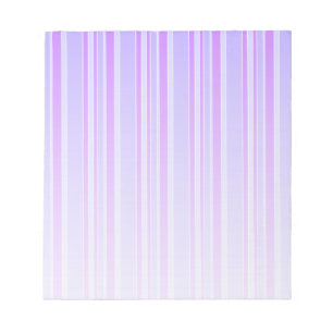 Violet stripes notepad