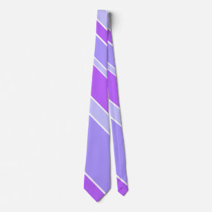 Violet stripes tie