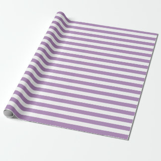 Violet Stripes Wrapping Paper