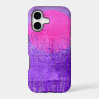 Violet Sunset | Abstract Painting