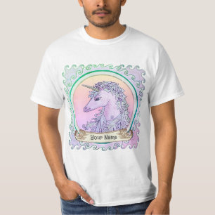 Violet Unicorn  T-Shirt